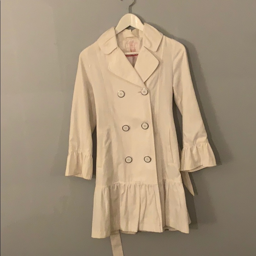 White Classy Coat for kids